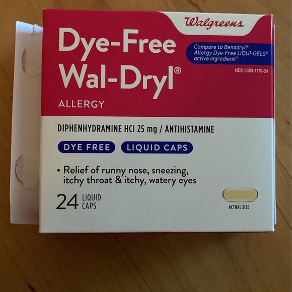 Walgreens Other Walgreens Benadryl 23 Liquid Caps Poshmark